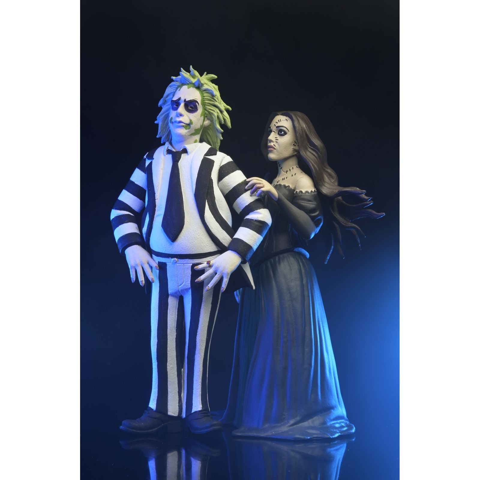 BEETLEJUICE & DELORES PACK 2 SCALE ACTION FIG. 15 CM BEETLEJUICE BEETLEJUICE TOONY TERRORS