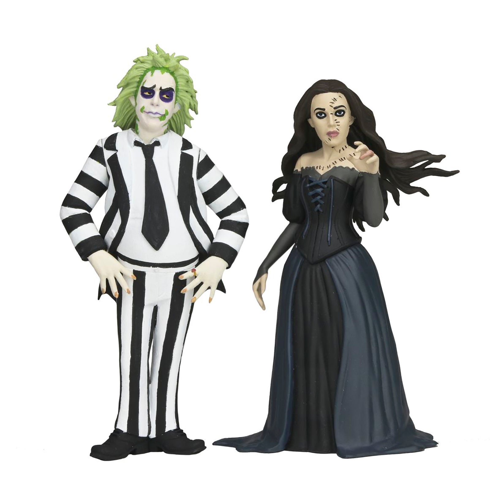 BEETLEJUICE & DELORES PACK 2 SCALE ACTION FIG. 15 CM BEETLEJUICE BEETLEJUICE TOONY TERRORS