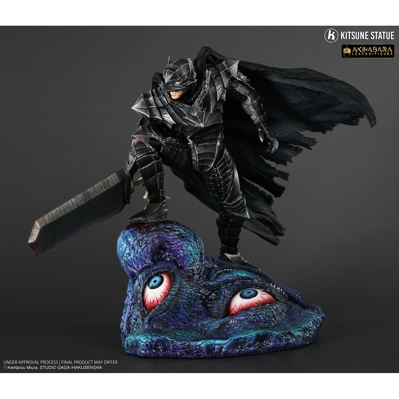 BERSERKER GUTS PVC FIGURA 26 CM BERSERK AKIHABARA LEGEND 1/8 SCALE