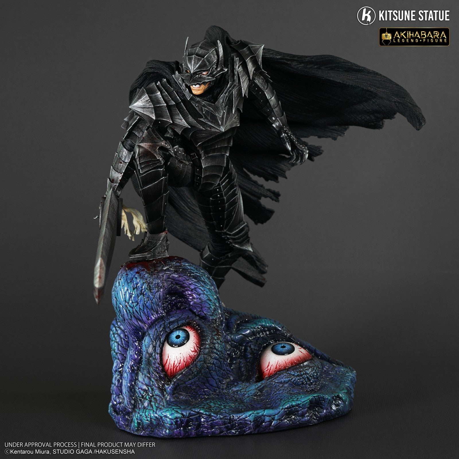 BERSERKER GUTS PVC FIGURA 26 CM BERSERK AKIHABARA LEGEND 1/8 SCALE