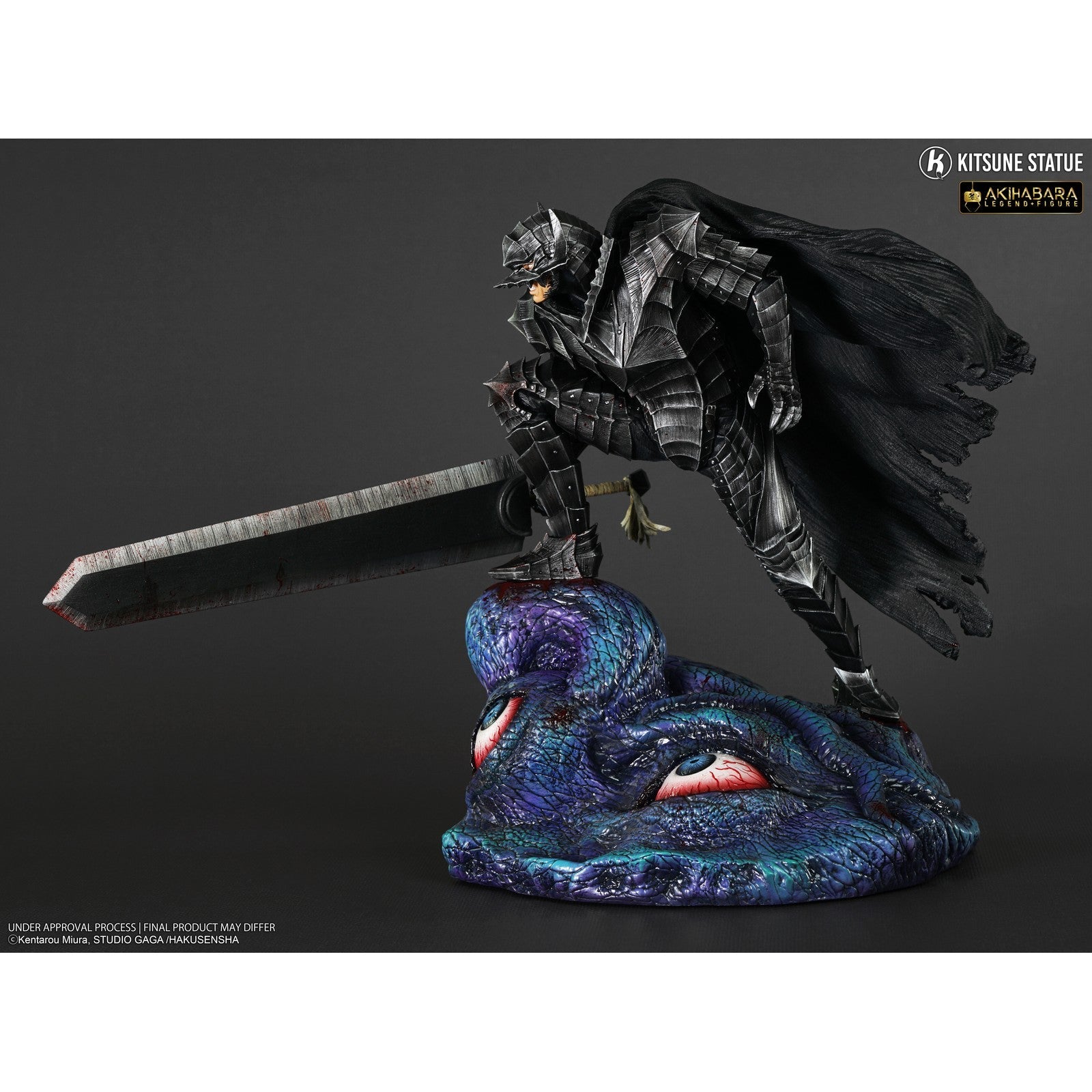 BERSERKER GUTS PVC FIGURA 26 CM BERSERK AKIHABARA LEGEND 1/8 SCALE