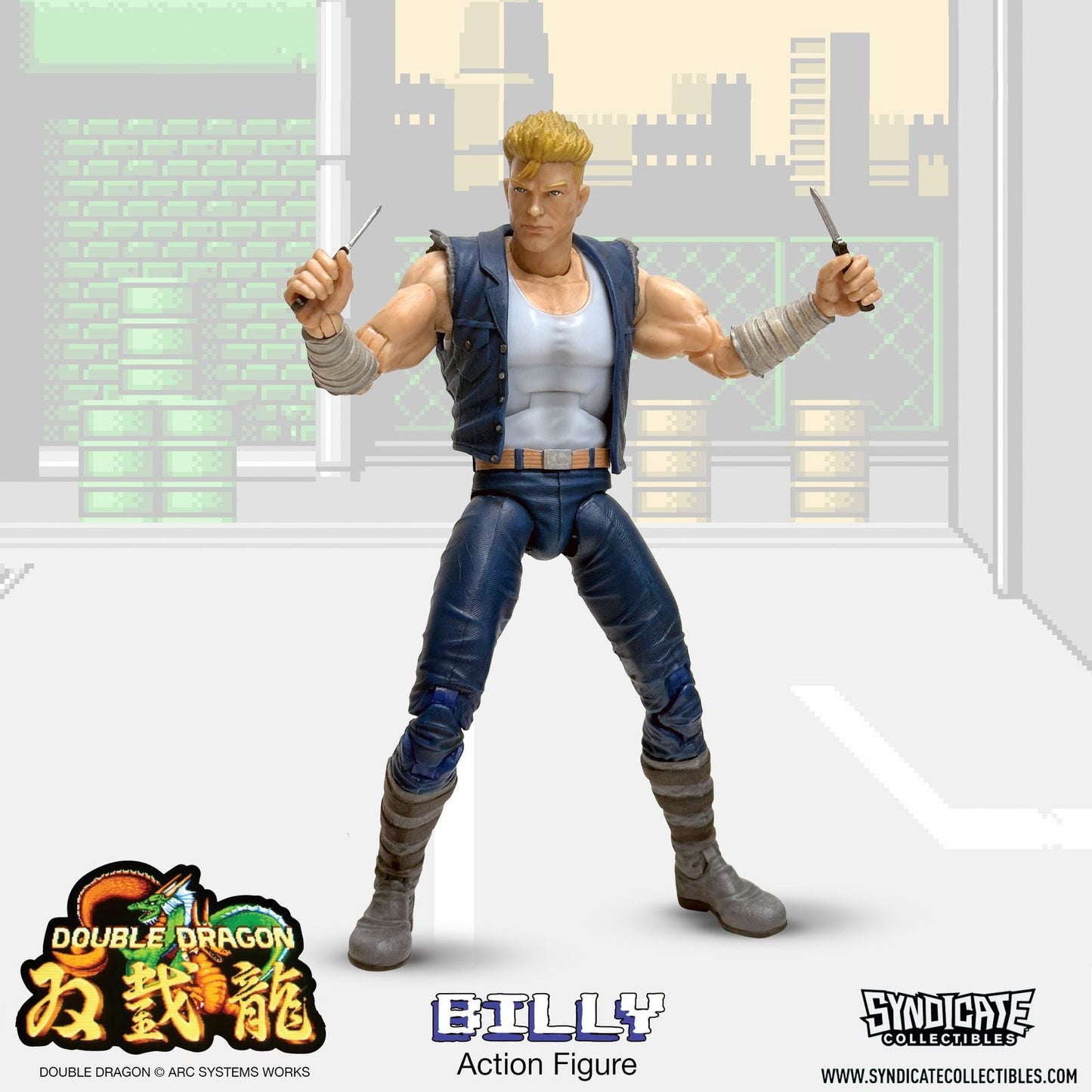 BILLY LEE DELUXE ACTION FIG. 18 CM DOUBLE DRAGON