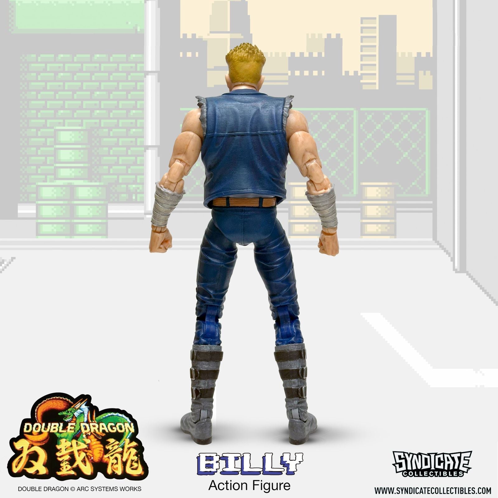 BILLY LEE DELUXE ACTION FIG. 18 CM DOUBLE DRAGON