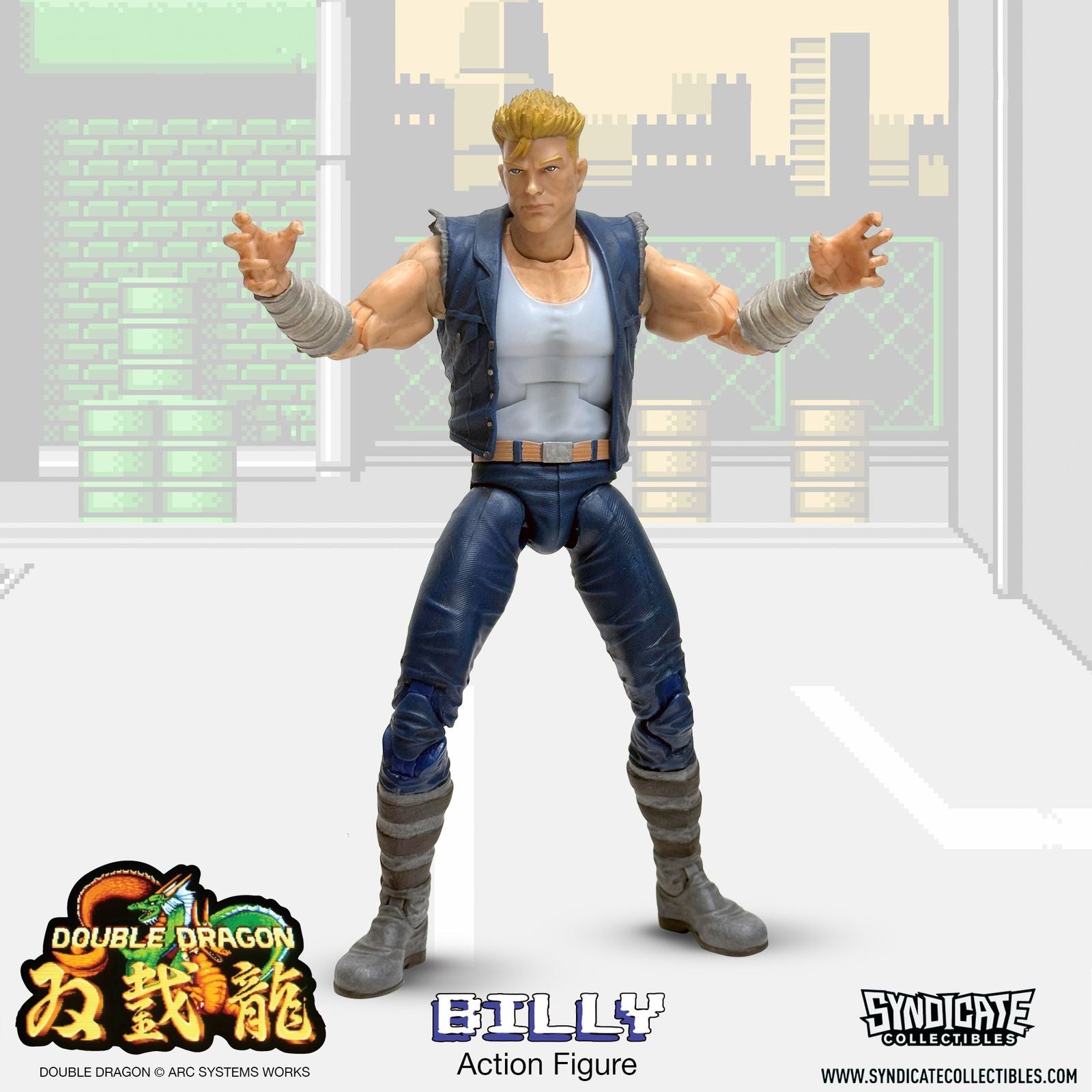 BILLY LEE DELUXE ACTION FIG. 18 CM DOUBLE DRAGON