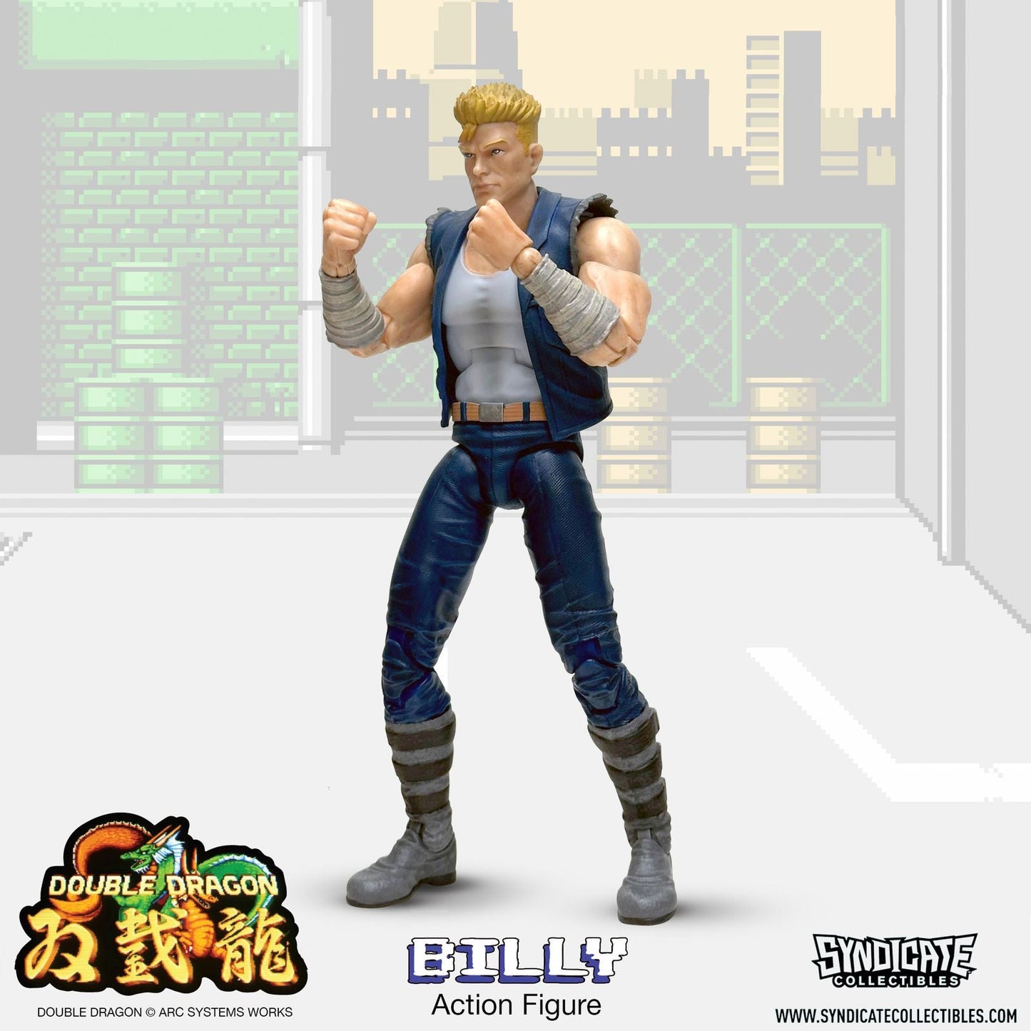 BILLY LEE DELUXE ACTION FIG. 18 CM DOUBLE DRAGON