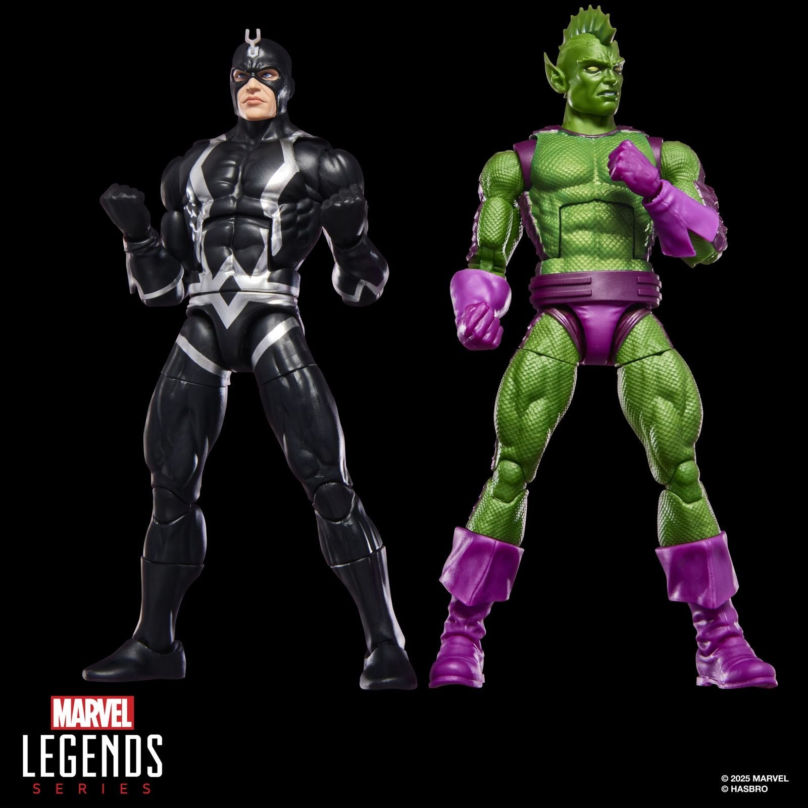 BLACK BOLT & TRITON PACK 2 FIGURAS 15 CM INHUMANS MARVEL LEGENDS SERIES