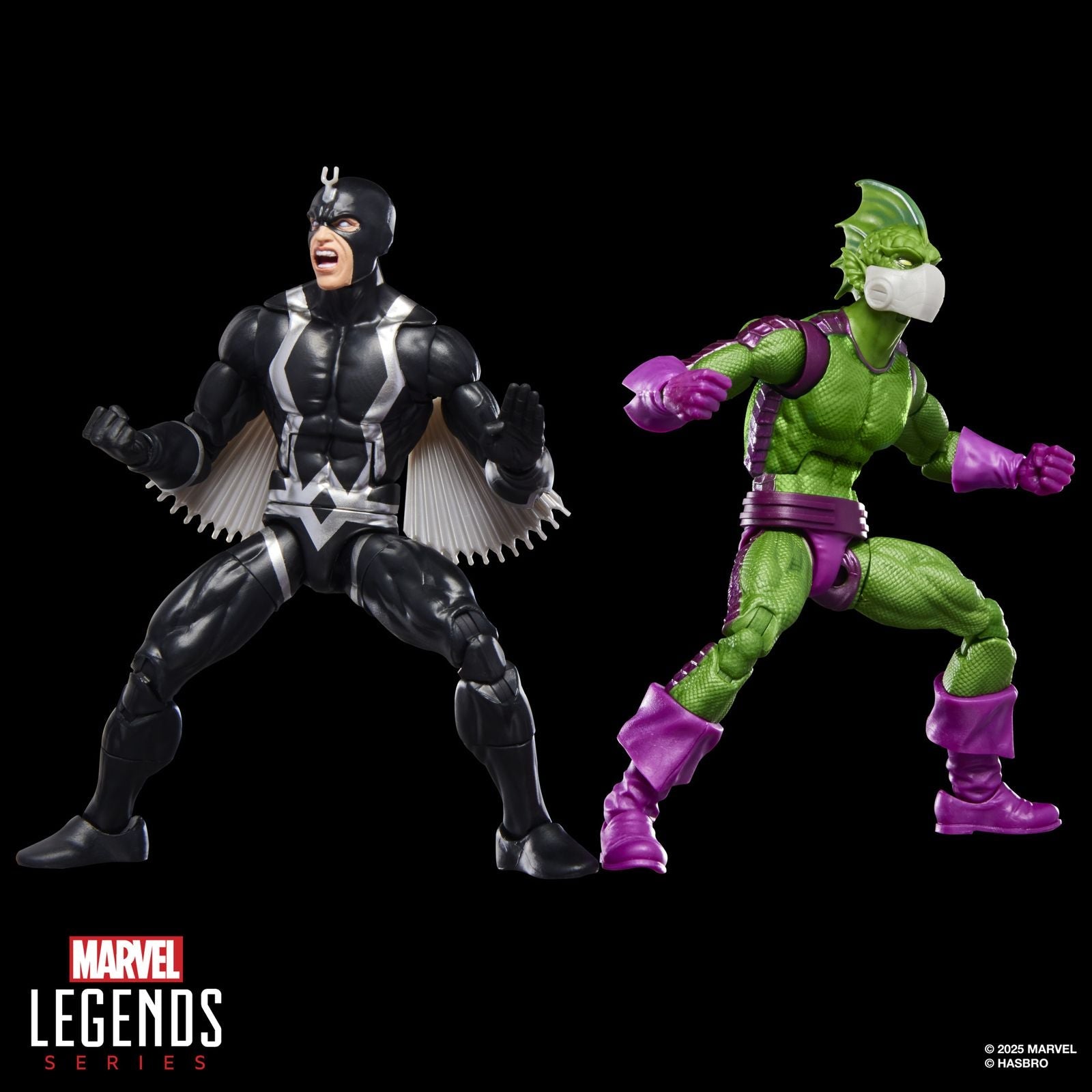 BLACK BOLT & TRITON PACK 2 FIGURAS 15 CM INHUMANS MARVEL LEGENDS SERIES