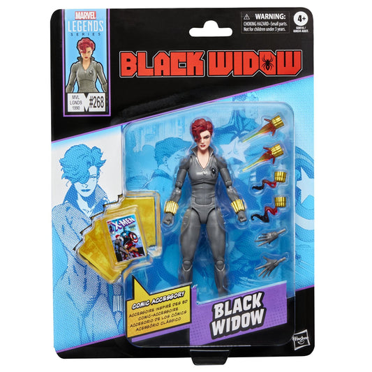 BLACK WIDOW FIGURA 15 CM THE UNCANNY X-MEN MARVEL LEGENDS SERIES