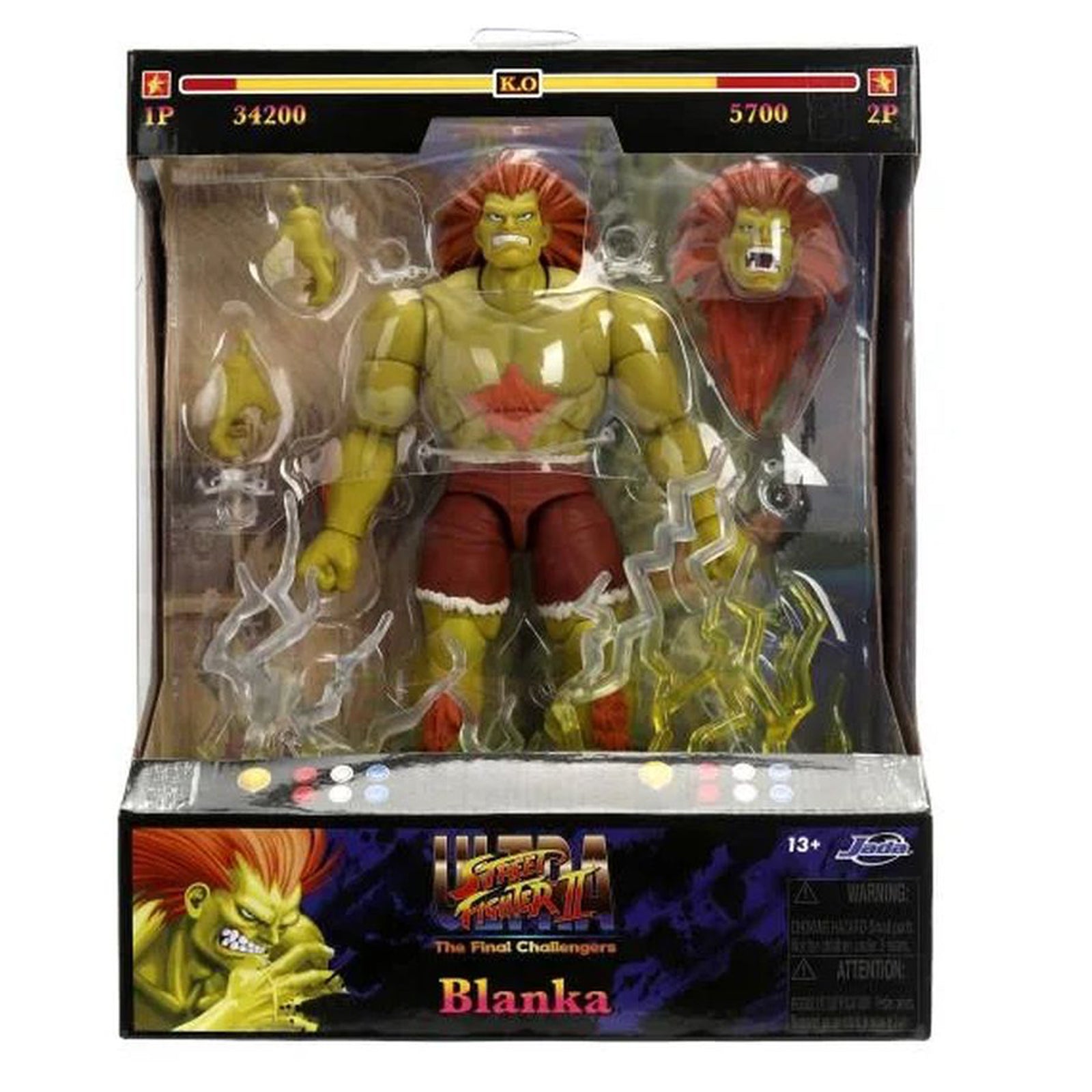 BLANKA FIGURA 19 CM ULTRA STREET FIGHTER II: THE FINAL CHALLENGERS