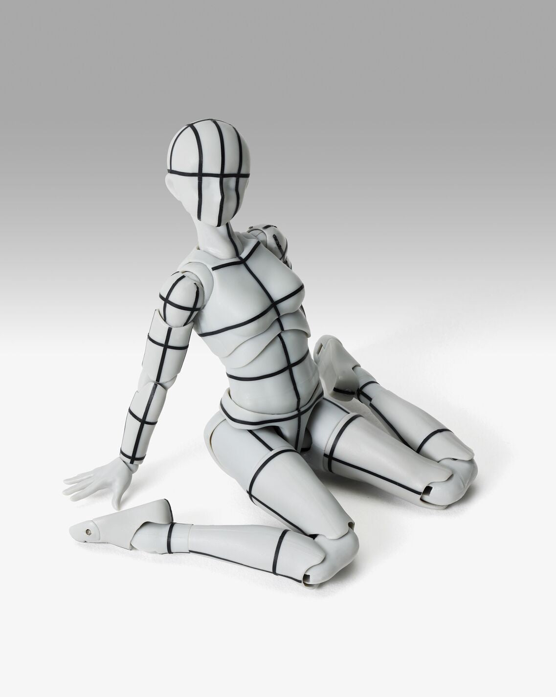 BODY CHAN -SPORTS EDITION WIRE FRAME- (GRAY COLOR VER.) FIG. 13,5 CM BODY KUN / BODY CHAN SH FIGUARTS