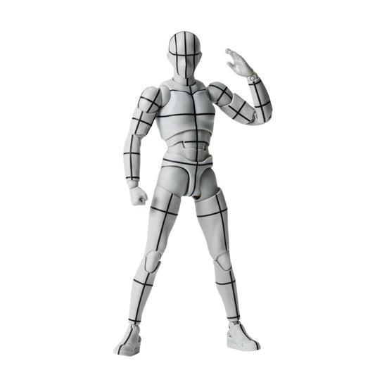 BODY KUN -SPORTS EDITION WIRE FRAME- (GRAY COLOR VER.) FIG. 15 CM BODY KUN / BODY CHAN SH FIGUARTS