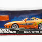 BRIAN & TOYOTA SUPRA SET 1/24 SCALE FAST & FURIOUS