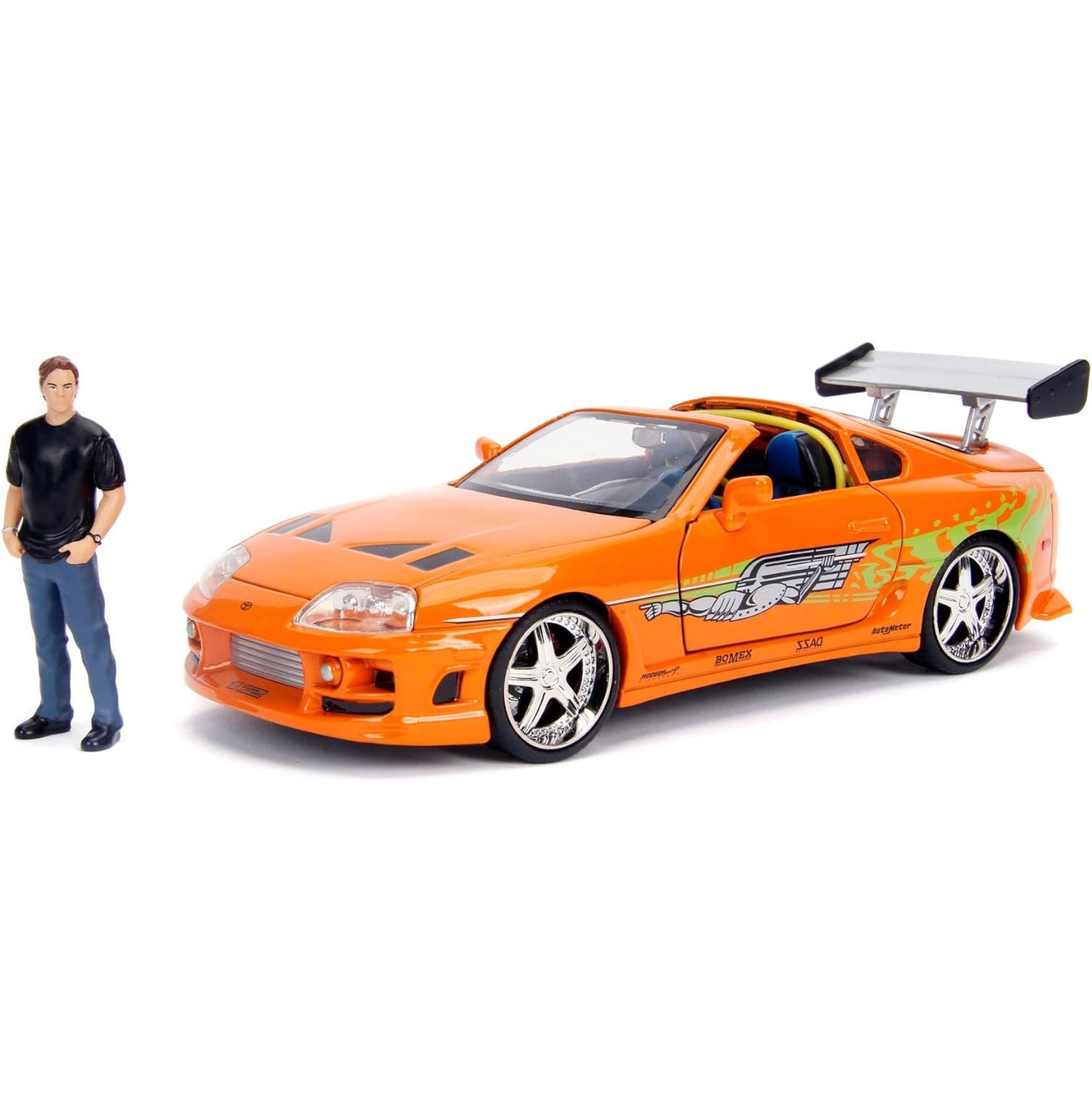 BRIAN & TOYOTA SUPRA SET 1/24 SCALE FAST & FURIOUS