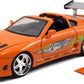 BRIAN & TOYOTA SUPRA SET 1/24 SCALE FAST & FURIOUS