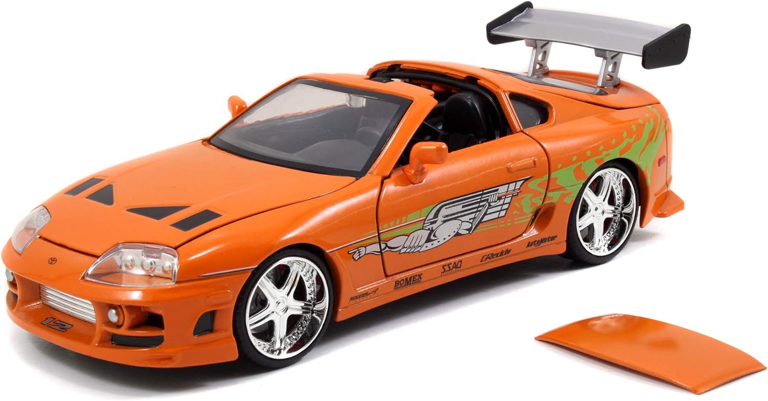 BRIAN & TOYOTA SUPRA SET 1/24 SCALE FAST & FURIOUS