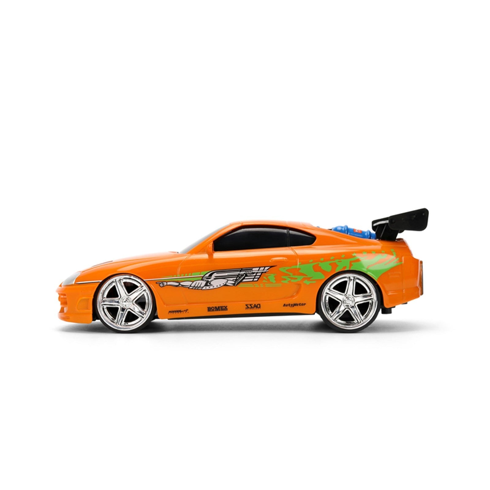 BRIAN'S TOYOTA SUPRA NITRO POWERED RADIOCONTROL FAST & FURIOUS X: PART 2 RC TURBO RACER 1/24 SCALE