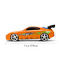BRIAN'S TOYOTA SUPRA NITRO POWERED RADIOCONTROL FAST & FURIOUS X: PART 2 RC TURBO RACER 1/24 SCALE