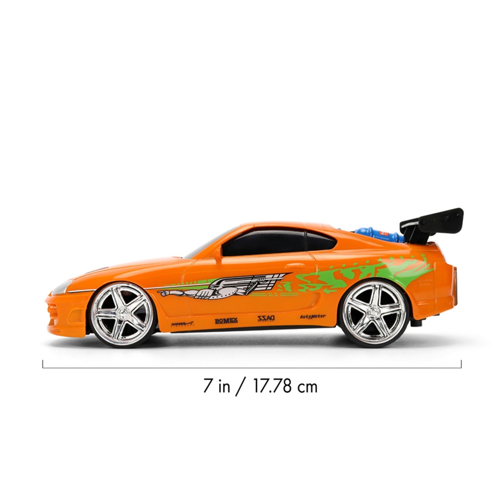 BRIAN'S TOYOTA SUPRA NITRO POWERED RADIOCONTROL FAST & FURIOUS X: PART 2 RC TURBO RACER 1/24 SCALE