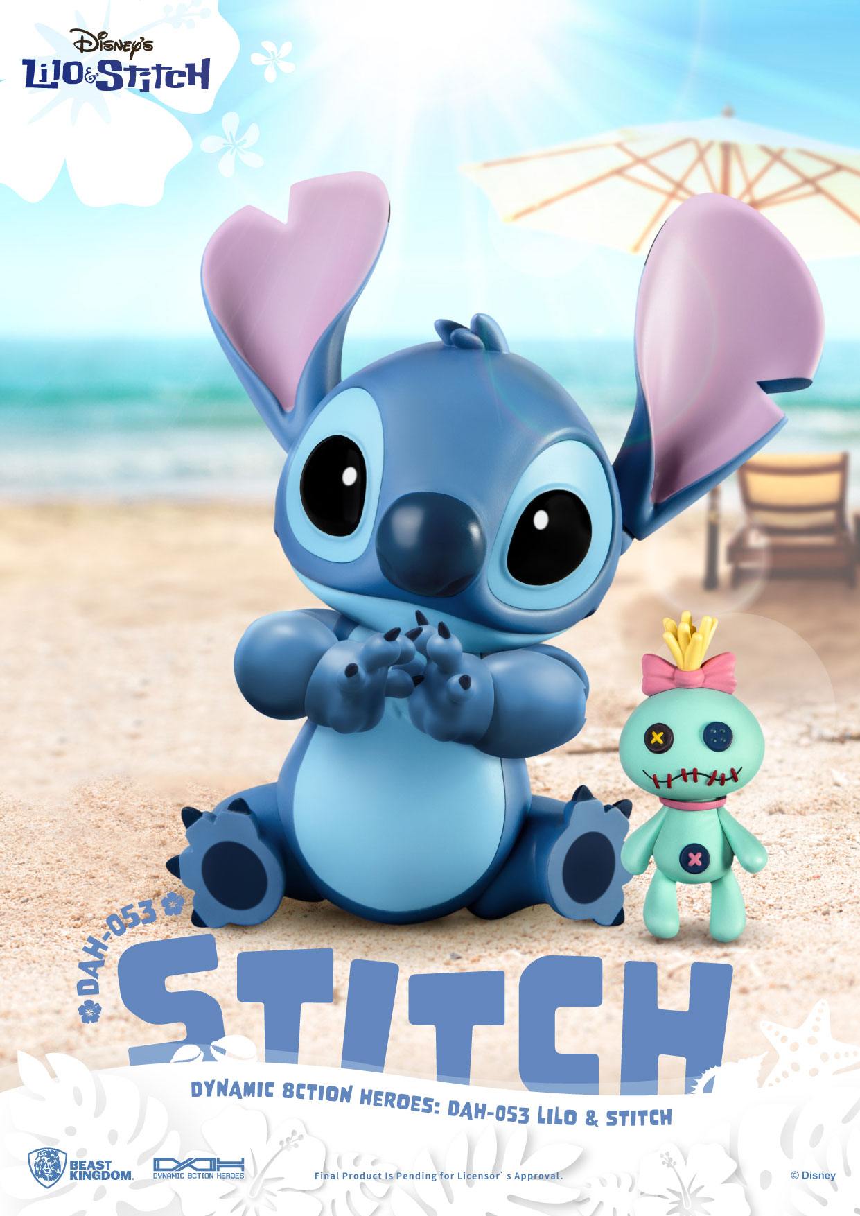 Beast Kingdom - Lilo & Stitch - Figura Dynamic 8ction Heroes 1/9 Stitch 18 cm