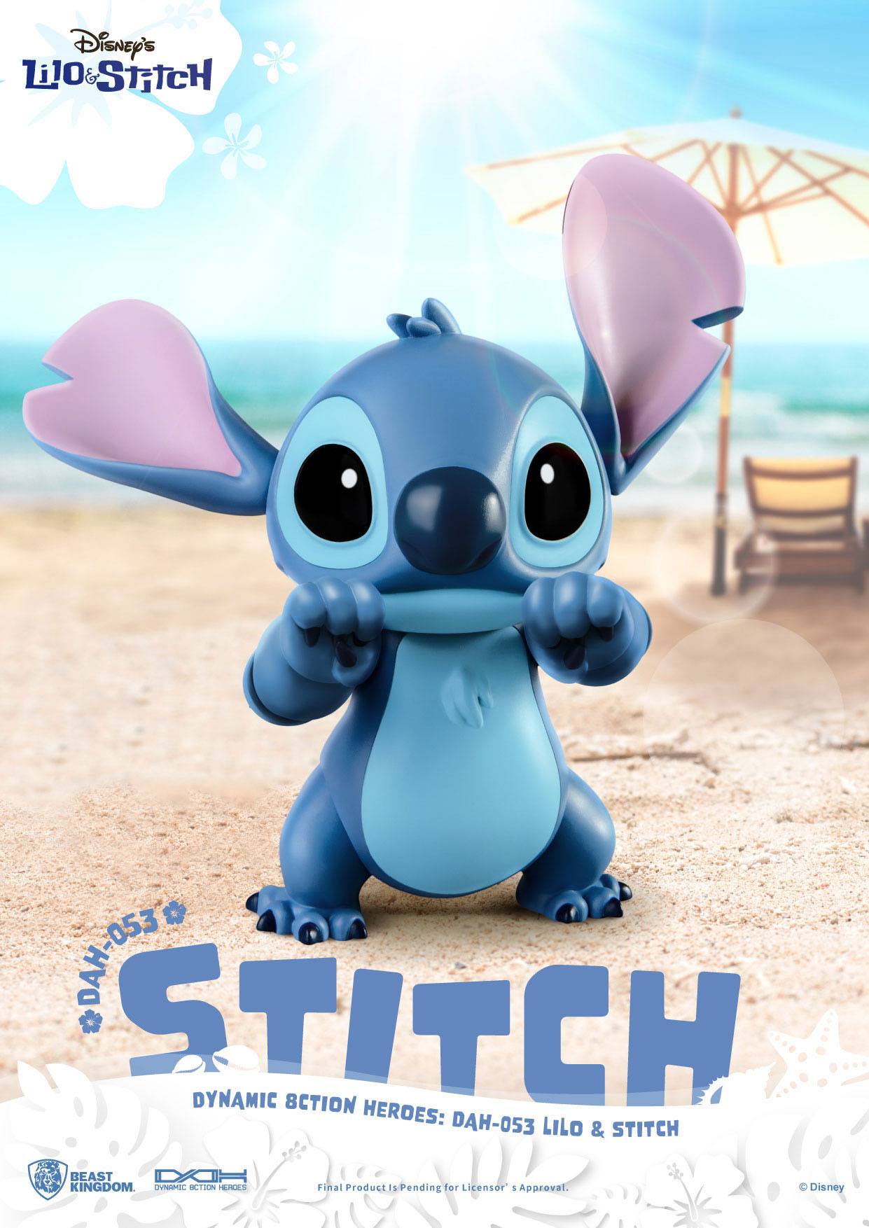 Beast Kingdom - Lilo & Stitch - Figura Dynamic 8ction Heroes 1/9 Stitch 18 cm