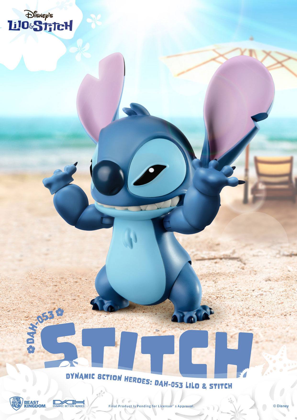 Beast Kingdom - Lilo & Stitch - Figura Dynamic 8ction Heroes 1/9 Stitch 18 cm