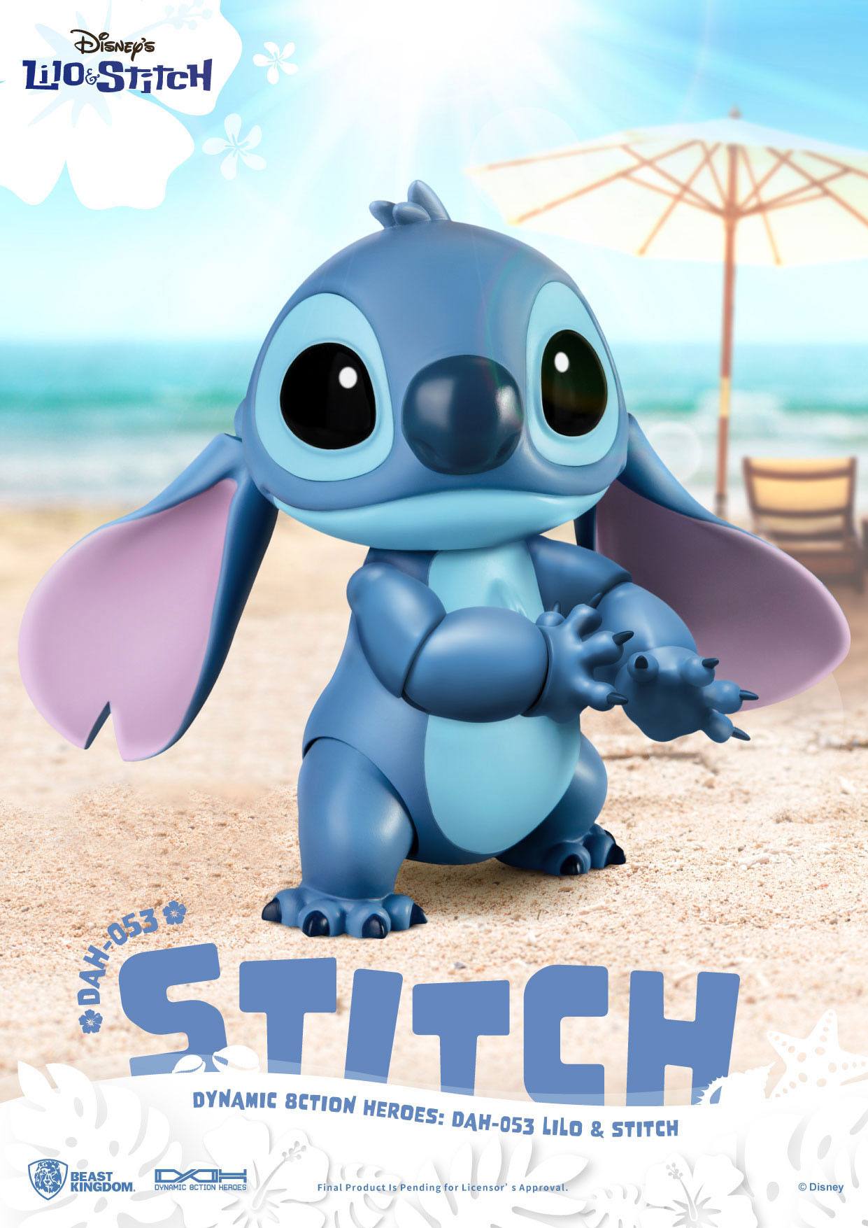 Beast Kingdom - Lilo & Stitch - Figura Dynamic 8ction Heroes 1/9 Stitch 18 cm