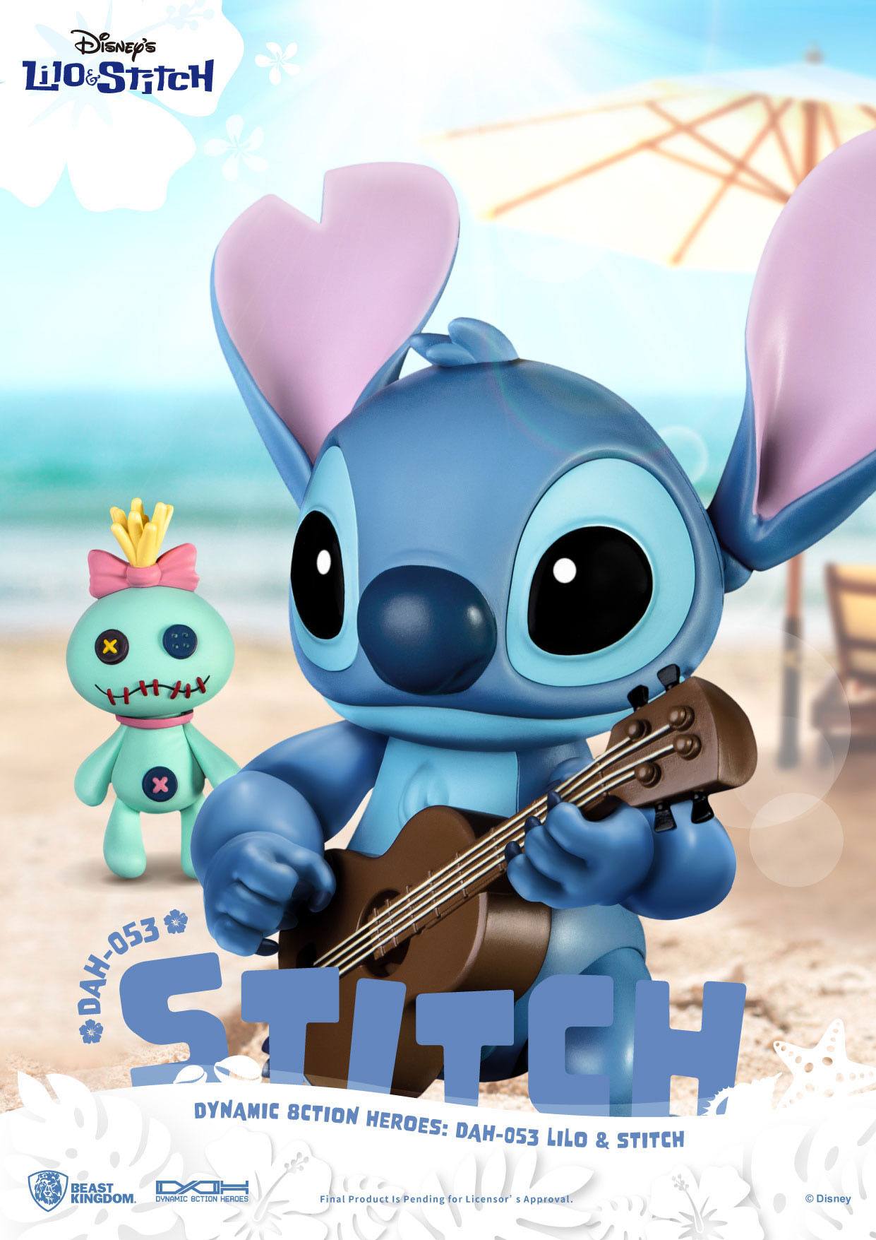 Beast Kingdom - Lilo & Stitch - Figura Dynamic 8ction Heroes 1/9 Stitch 18 cm