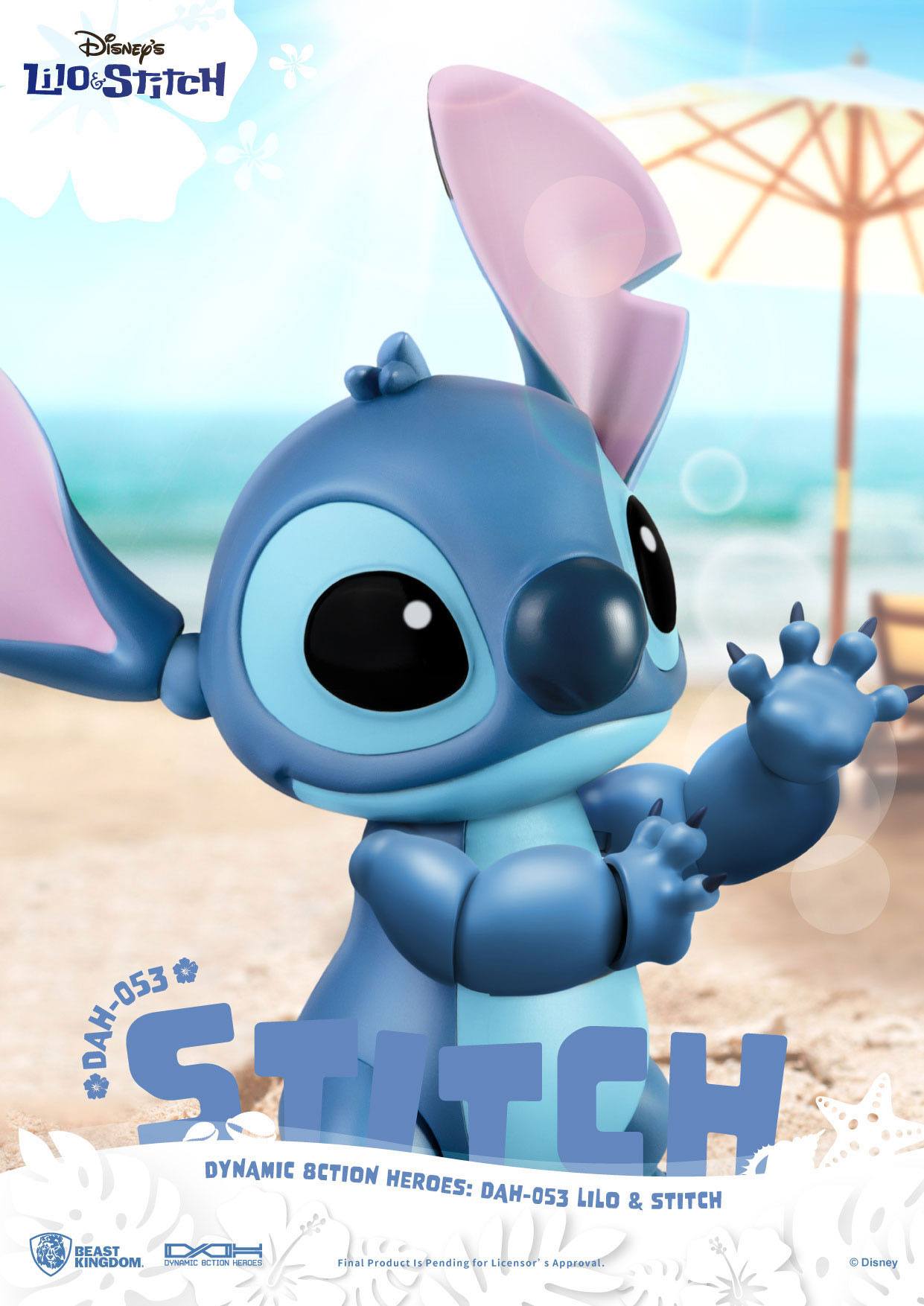 Beast Kingdom - Lilo & Stitch - Figura Dynamic 8ction Heroes 1/9 Stitch 18 cm