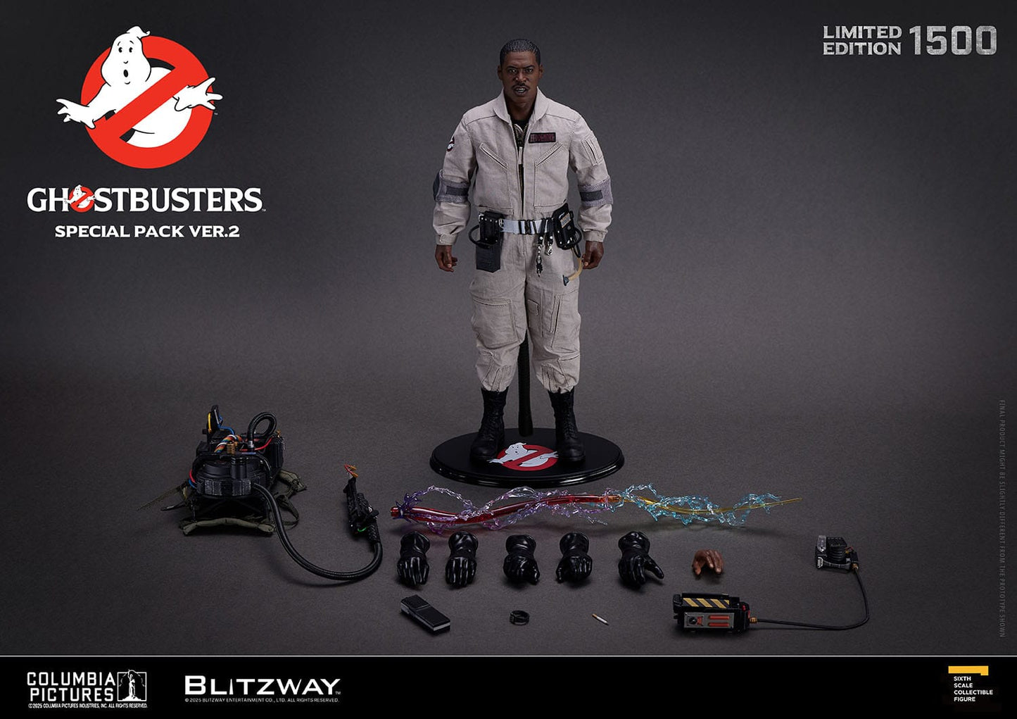 Blitzway - Pack de 4 Figuras Premium 1/6 Los Cazafantasmas Ver. 2