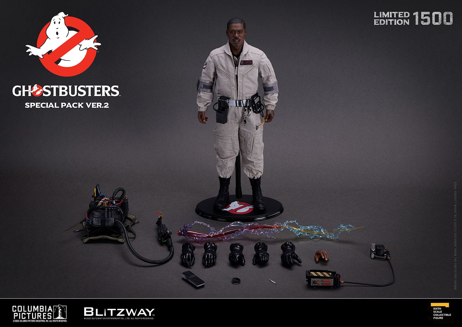 Blitzway - Pack de 4 Figuras Premium 1/6 Los Cazafantasmas Ver. 2
