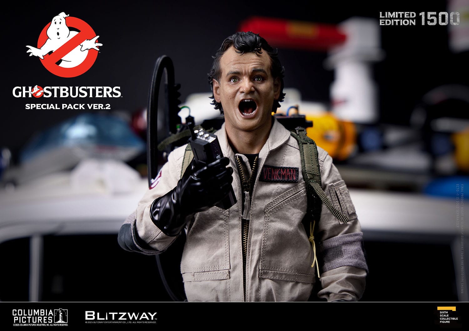 Blitzway - Pack de 4 Figuras Premium 1/6 Los Cazafantasmas Ver. 2