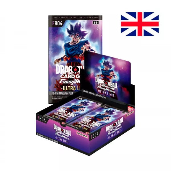 Booster Box Display Fusion World FB03 (24 unidades) Inglés - Dragon Ball Super Card Game