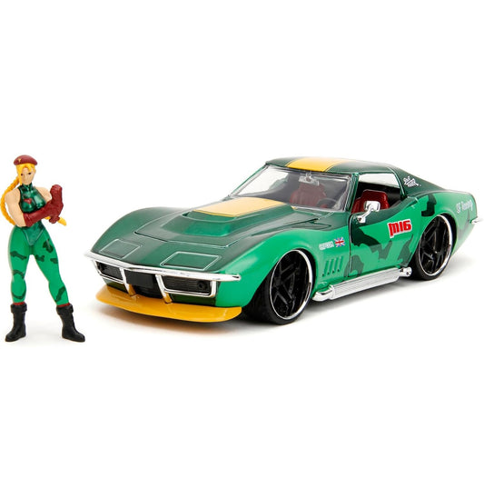 CAMMY & 1969 CHEVROLET CORVETTE SET 1/24 SCALE STREET FIGHTER II