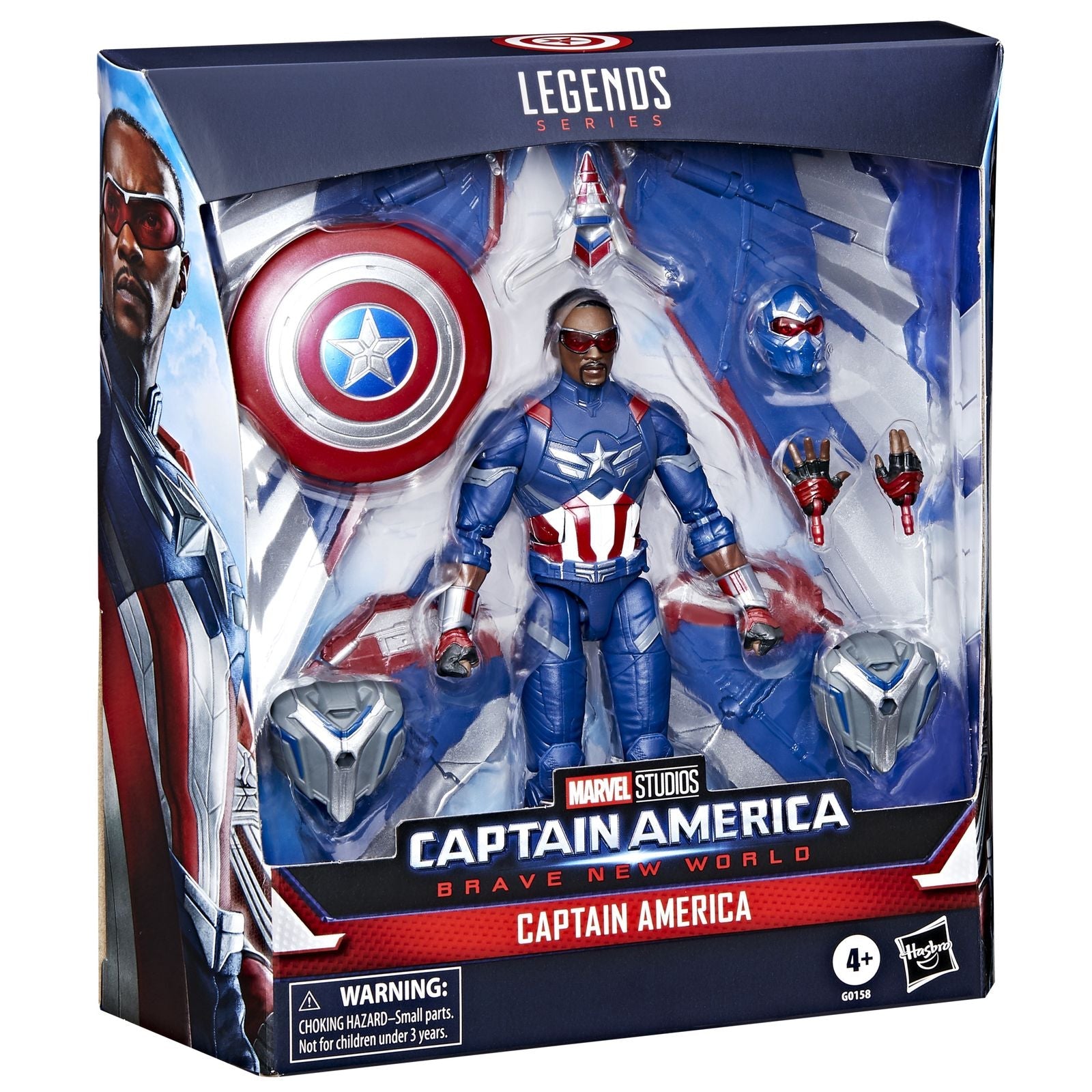 CAPTAIN AMERICA FIG. 15 CM CAPTAIN AMERICA: BRAVE NEW WORD MARVEL LEGENDS SERIES