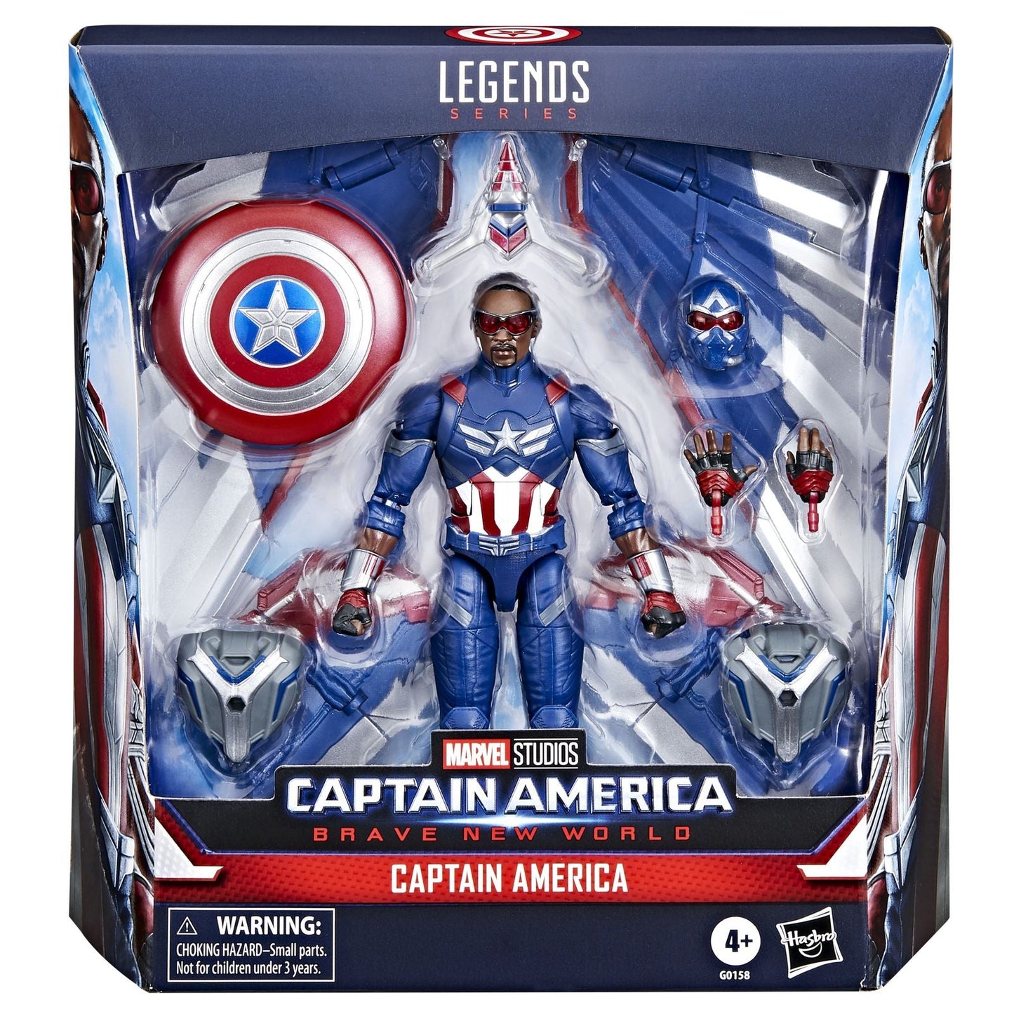 CAPTAIN AMERICA FIG. 15 CM CAPTAIN AMERICA: BRAVE NEW WORD MARVEL LEGENDS SERIES