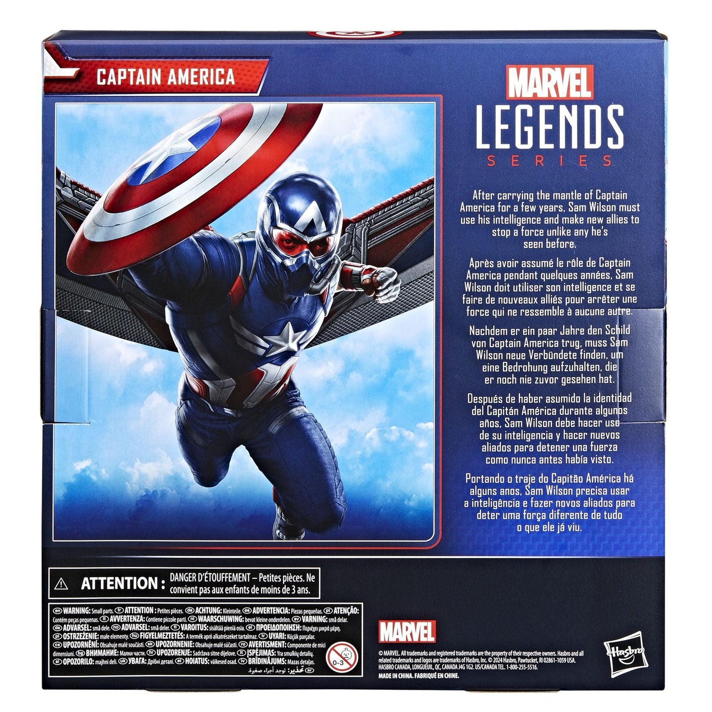 CAPTAIN AMERICA FIG. 15 CM CAPTAIN AMERICA: BRAVE NEW WORD MARVEL LEGENDS SERIES