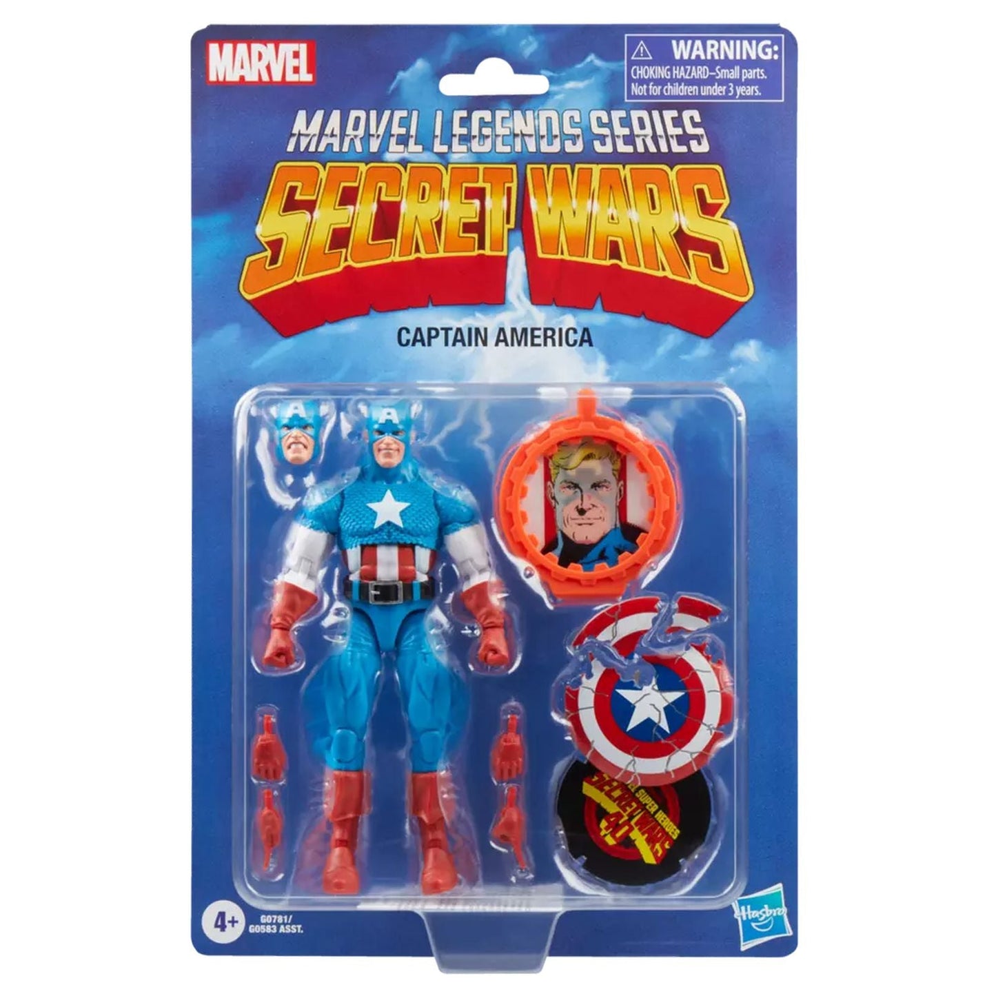 CAPTAIN AMERICA FIG. 15 CM SECRET WARS MARVEL LEGENDS SERIES