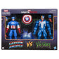CAPTAIN AMERICA VS VENOM PACK 2 FIGURAS 15 CM GAMERVERSE MARVEL LEGENDS SERIES