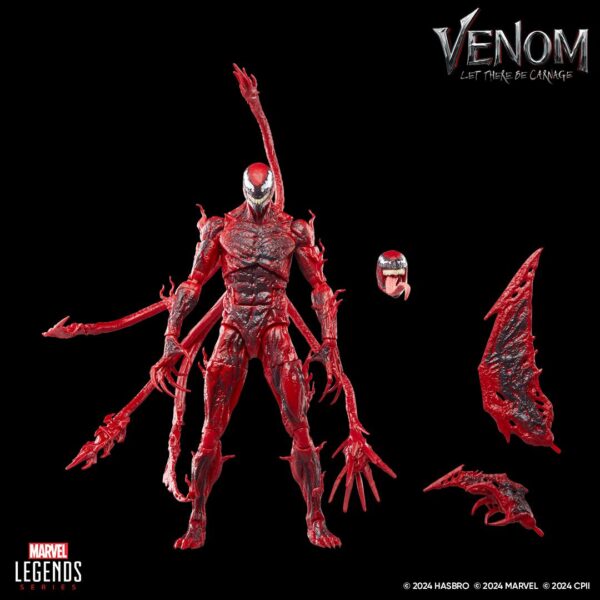 HASBRO MARVEL LEGENDS SERIES CARNAGE LET THERE BE CARNAGE