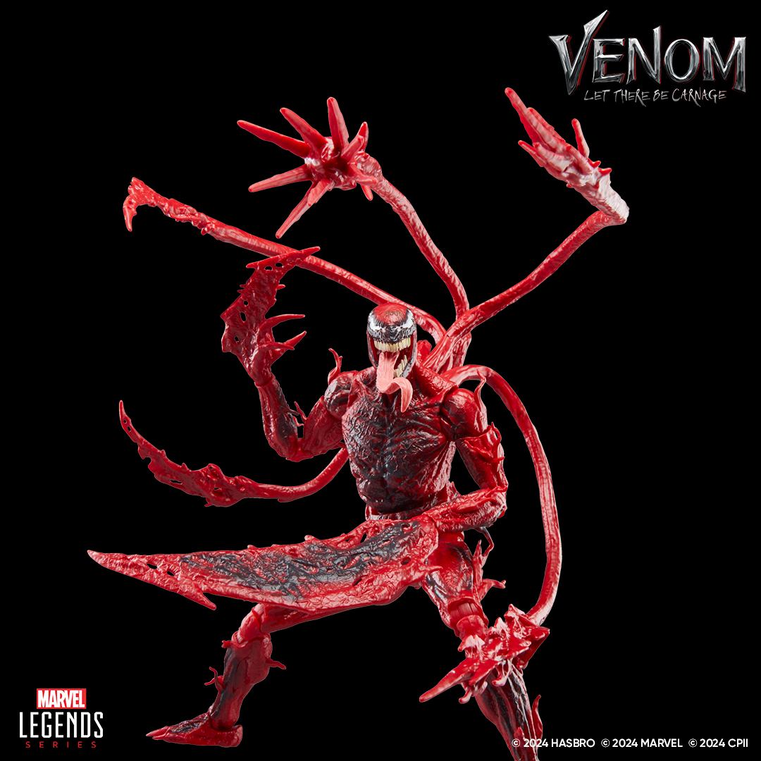 HASBRO MARVEL LEGENDS SERIES CARNAGE LET THERE BE CARNAGE