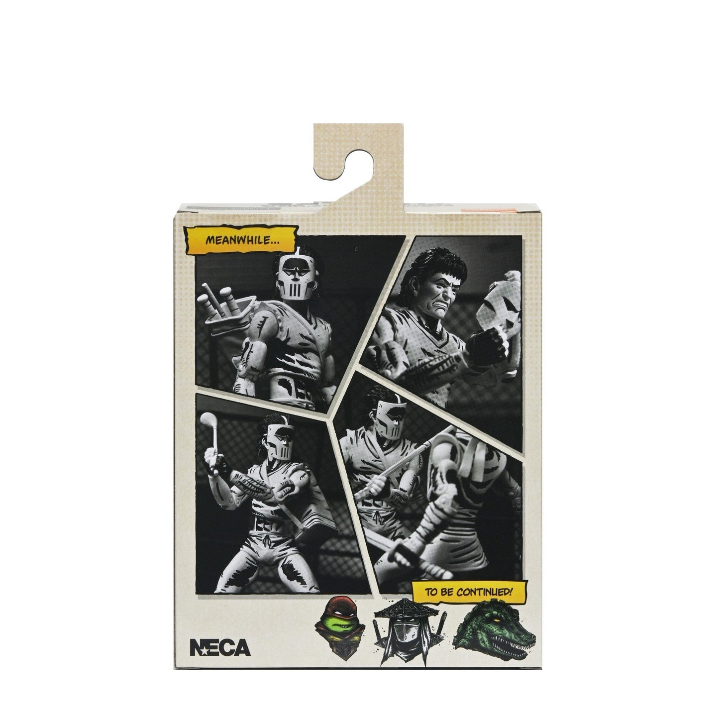CASEY JONES BLACK & WHITE VERSION SCALE ACTION FIGURA 18 CM TEENAGE MUTANT NINJA TURTLES MIRAGE COMICS