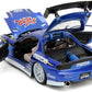 CHUN-LI & 1993 MAZDA RX-7 SET 1/24 SCALE STREET FIGHTER II 