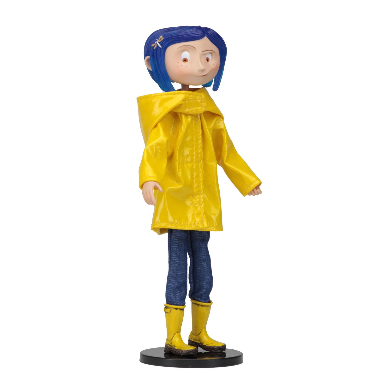 CORALINE RAIN COAT VERSION FIGURA 18 CM CORALINE BENDY FASHION DOLL RE-RUN