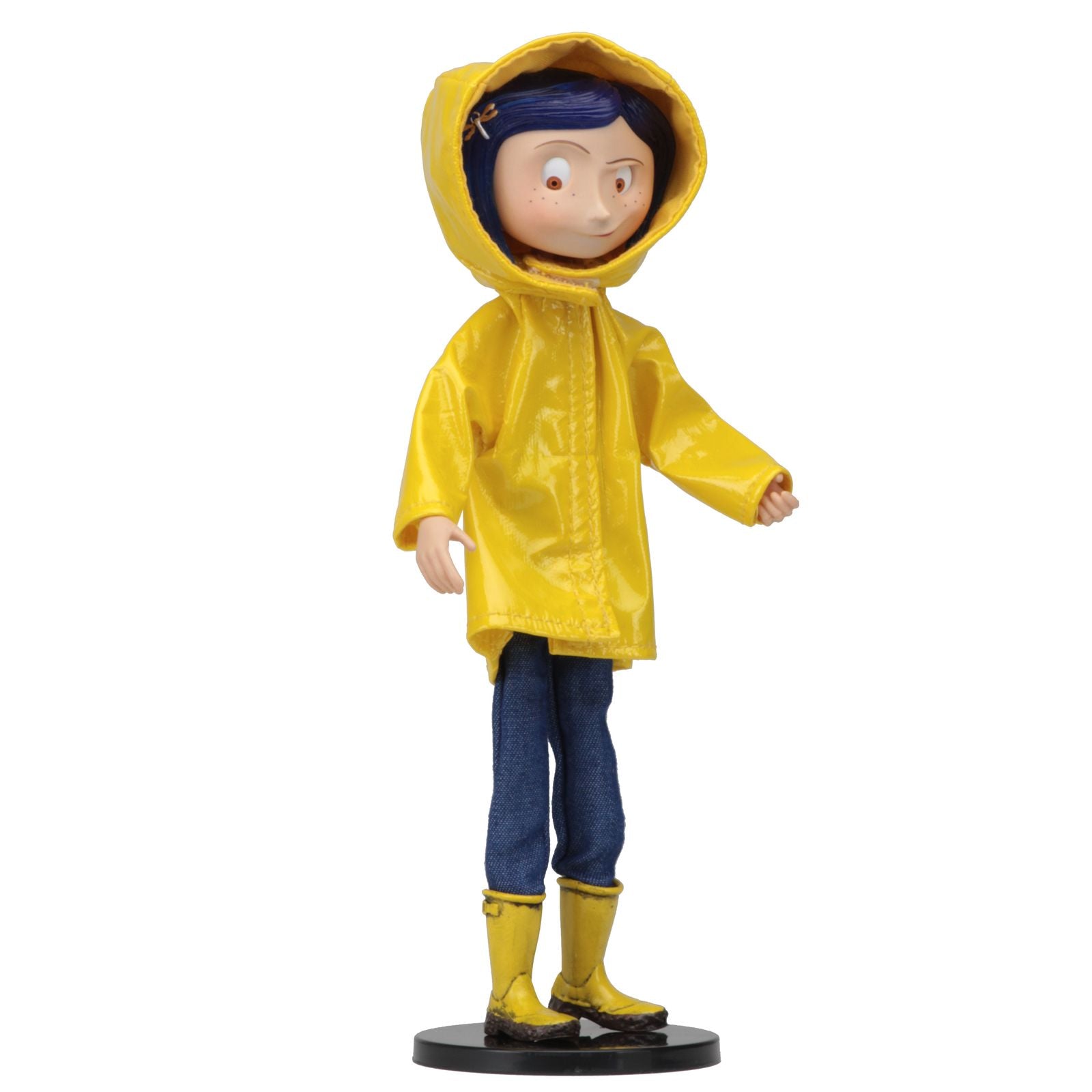 CORALINE RAIN COAT VERSION FIGURA 18 CM CORALINE BENDY FASHION DOLL RE-RUN