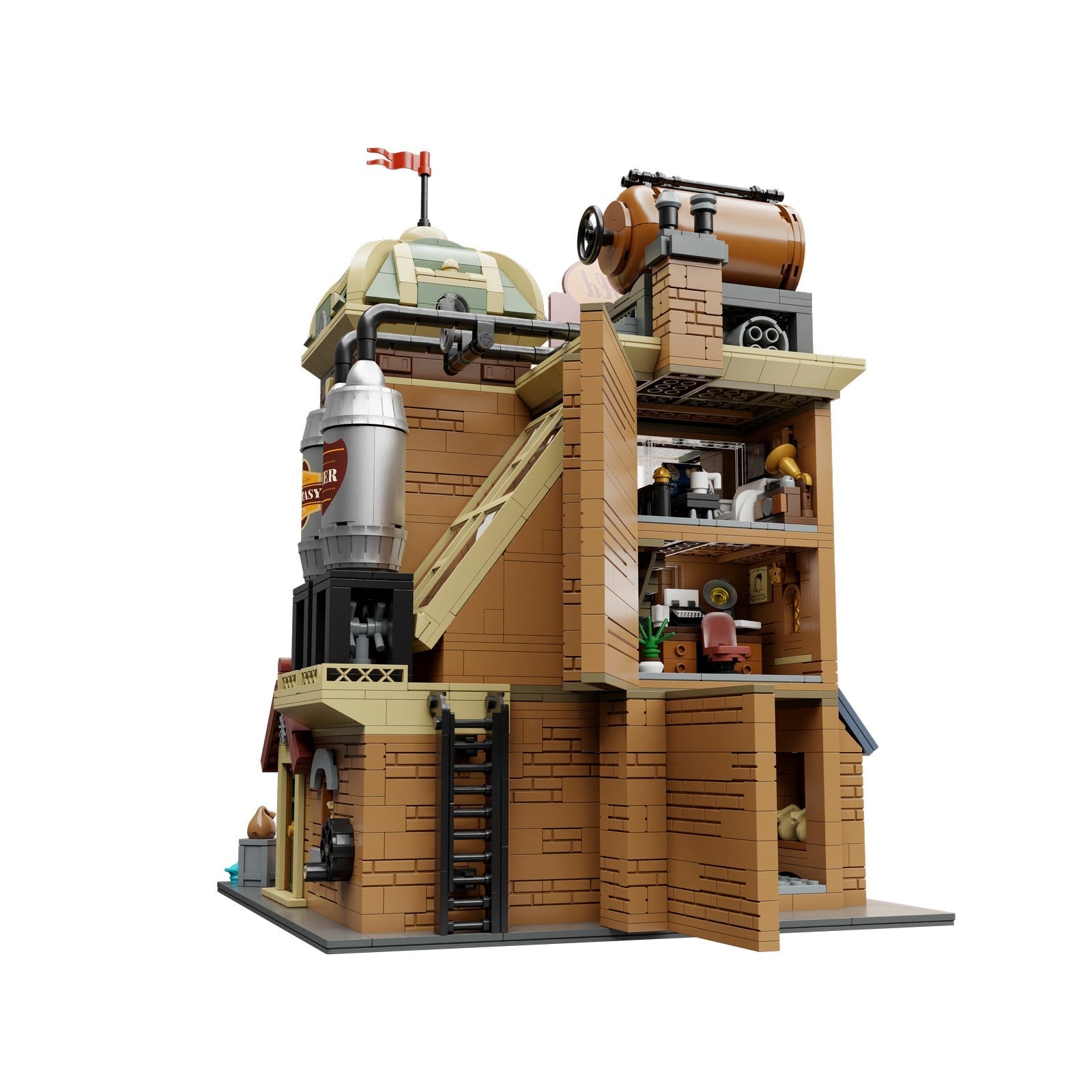 CRAFT BREWARY SET CONSTRUCCION 35 CM RETRO SERIES