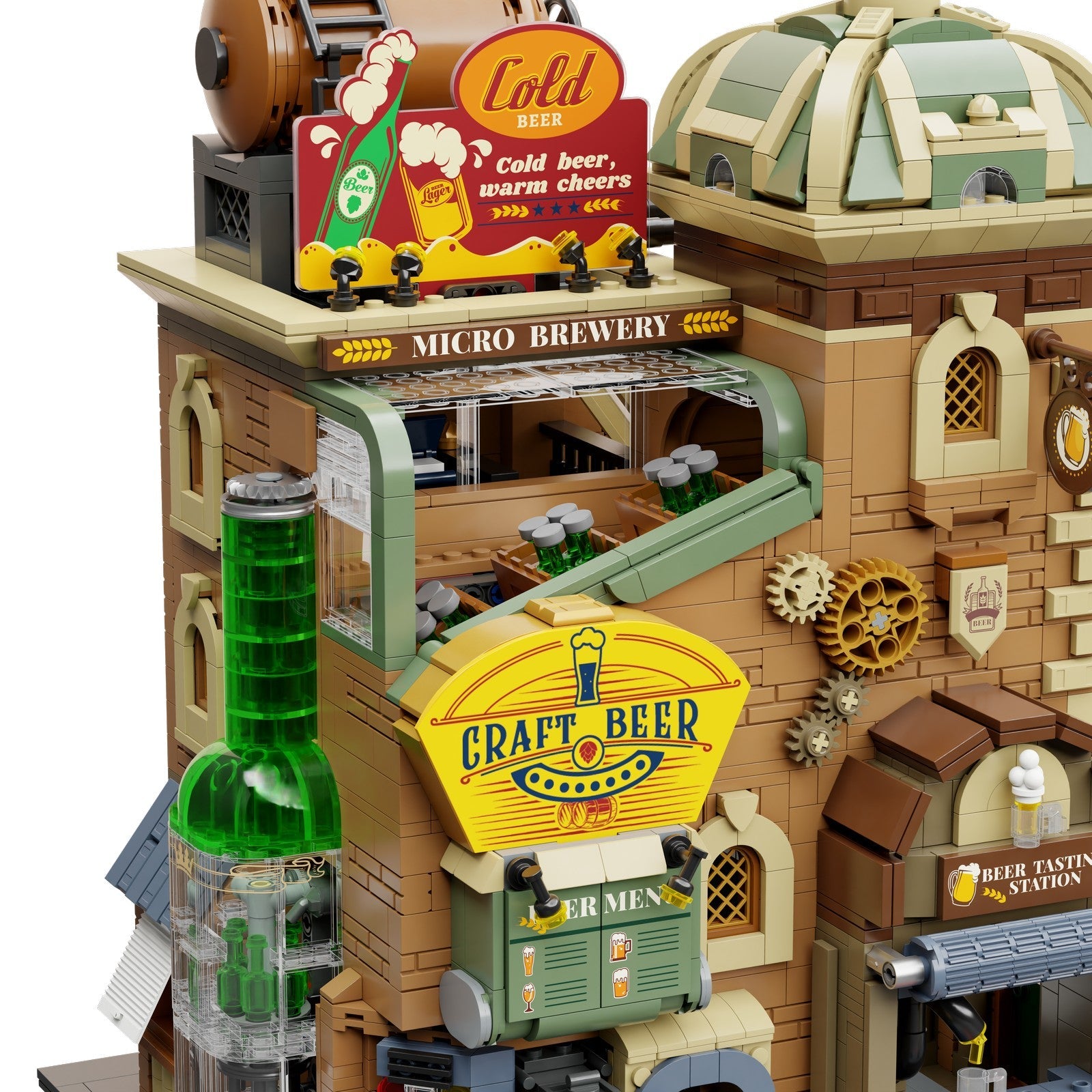 CRAFT BREWARY SET CONSTRUCCION 35 CM RETRO SERIES