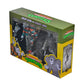 CREEPY EDDIE & SHIBANO SAMA 2 PACK SCALE ACTION FIGURAS 18 CM TEENAGE MUTANT NINJA TURTLES SATURDAY MORNING ADVENTURES