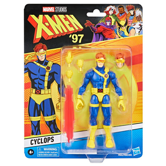 CYCLOPS FIGURA 15 CM X-MEN 97 MARVEL LEGENDS SERIES RE-RUN