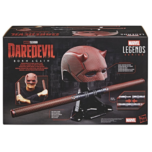 DAREDEVIL MÁSCARA & BASTÓN PREMIUM RÉPLICA 1:1 DAREDEVIL: BORN AGAIN MARVEL LEGENDS SERIES