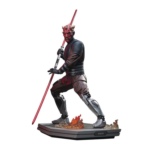 DARTH MAUL RESIN STATUE STATUE STAR WARS CLONE WARS MILESTONES 1/6 SCALE